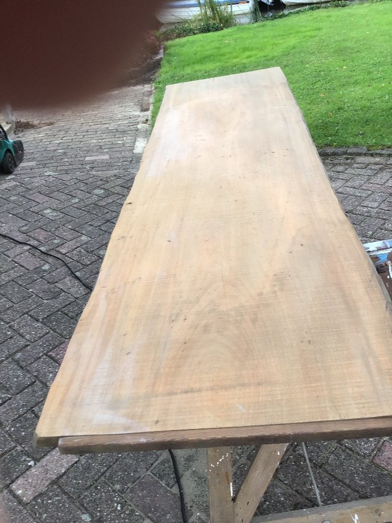 Boomstamplank mahonie, Ophalen, 25 tot 50 mm, Nieuw, 200 tot 250 cm
