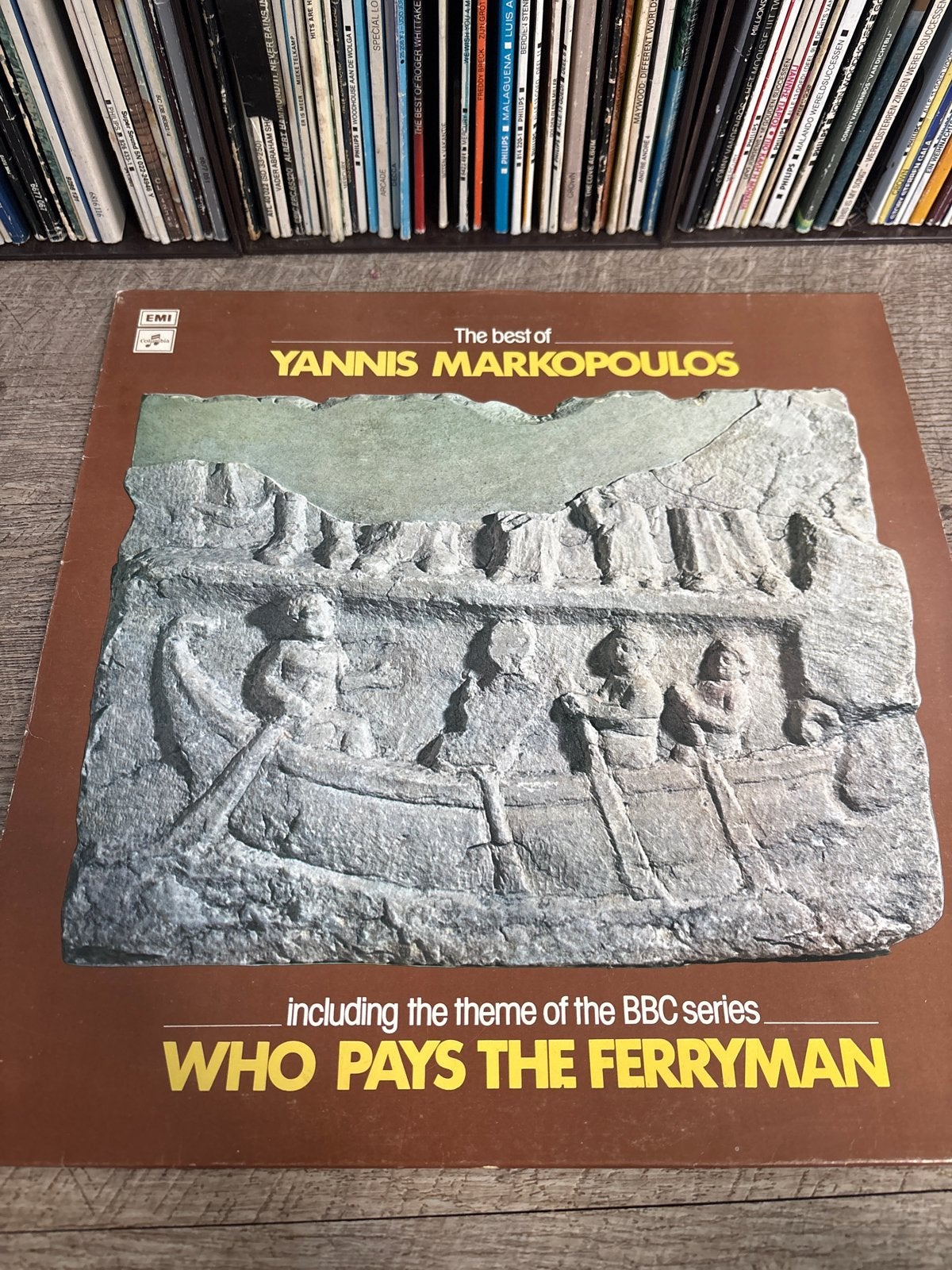 LP Yannis Markopoulos - The Best Of (Who Pays The Ferryman), Cd's en Dvd's, LP, Gebruikt, Overige genres, Ophalen of Verzenden