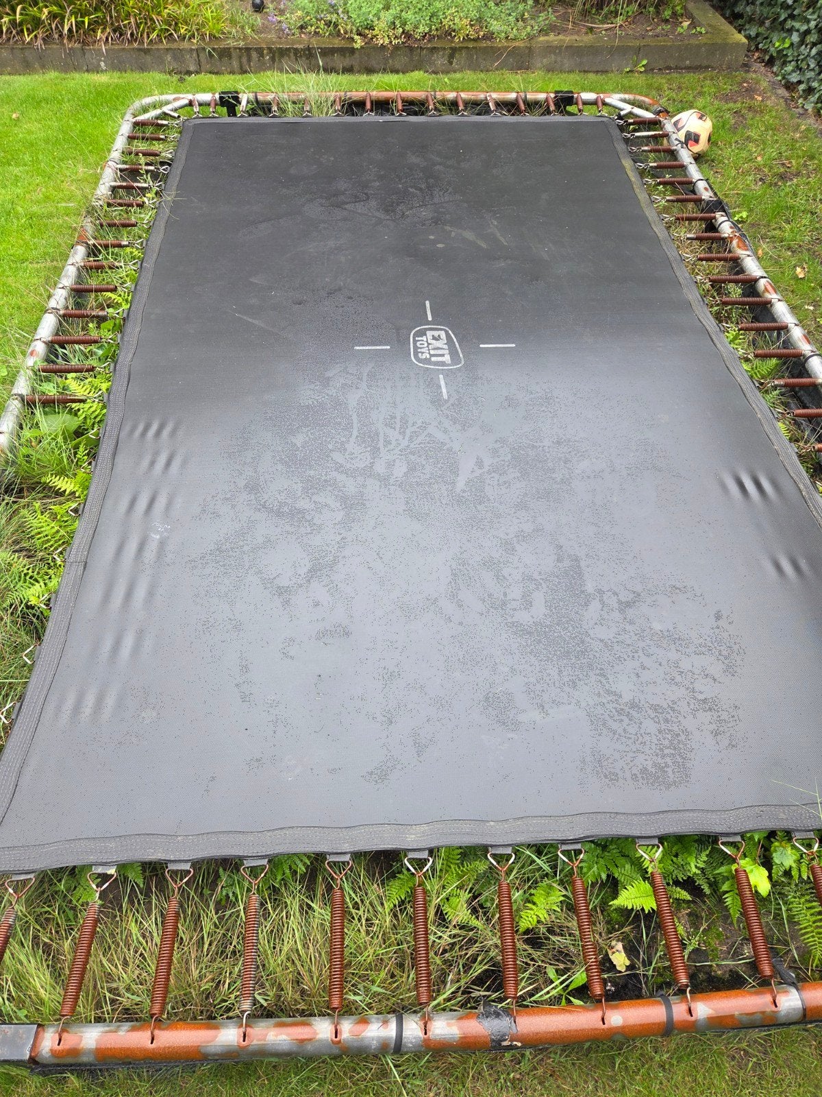 springdoek EXIT trampoline 244x366, Ophalen of Verzenden, Zo goed als nieuw