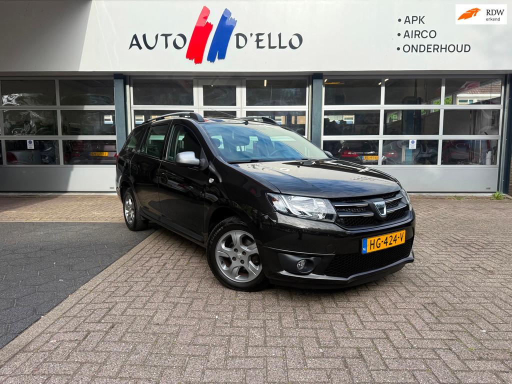 Dacia Logan MCV 0.9 TCe Ambiance AIRCO|BLUETOOTH|CRUISE|ZEER, Auto's, Voorwielaandrijving, Stof, Zwart, Origineel Nederlands