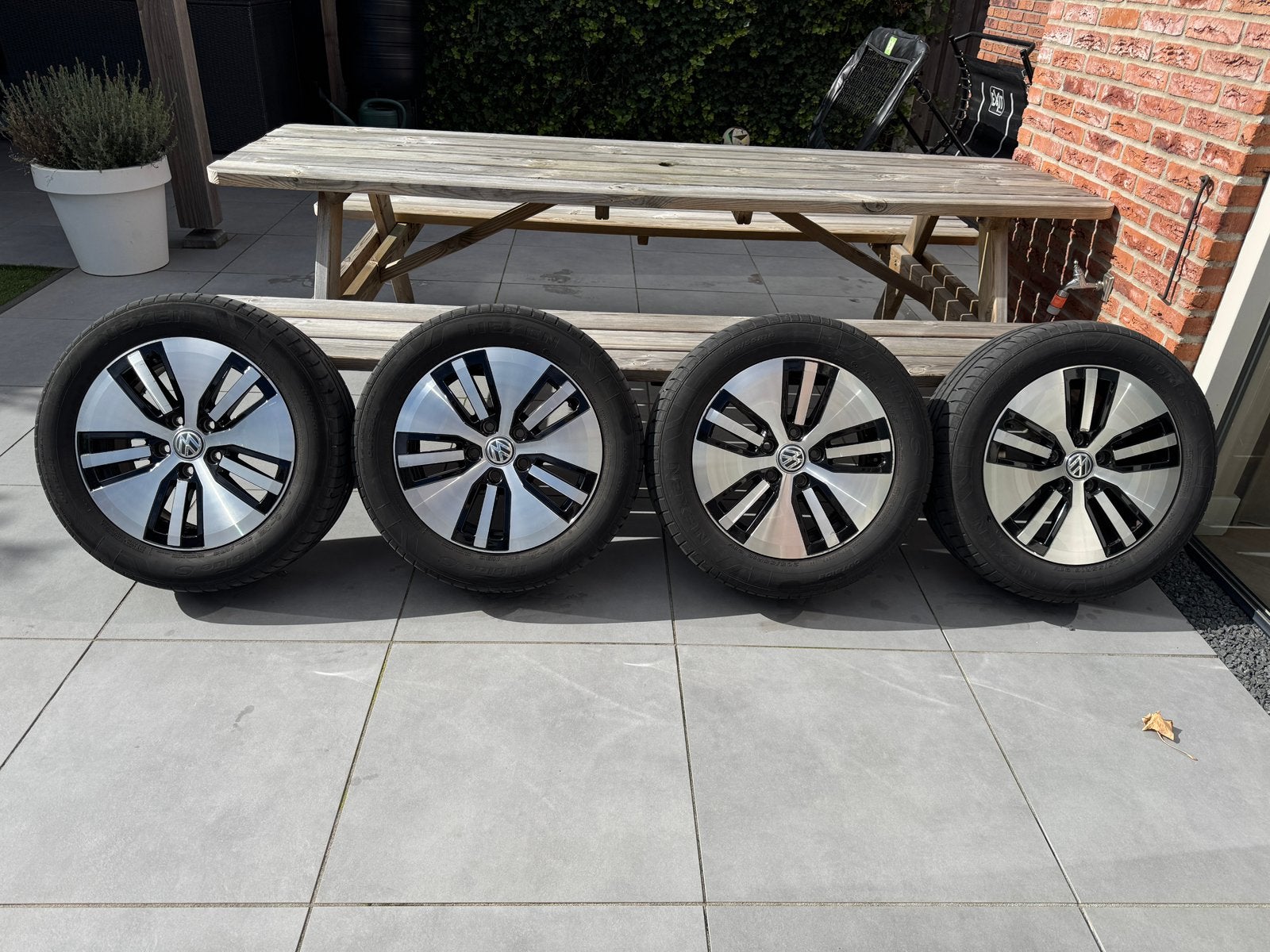Volkswagen e golf astana velgen 16”, Auto-onderdelen, Ophalen, Volkswagen