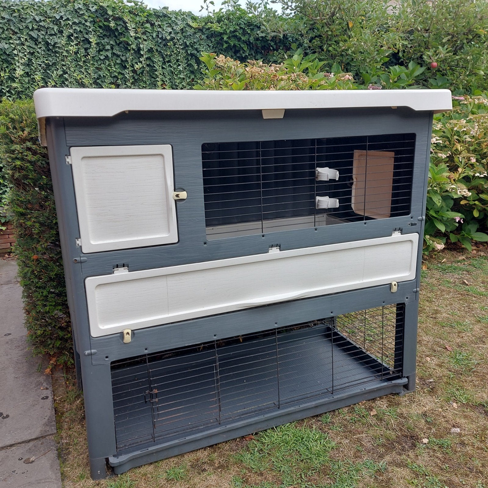 Ferplast konijnenhok Grand Lodge 140 Plus, Dieren en Toebehoren, Ophalen, 90 cm of meer, Konijn, Hok