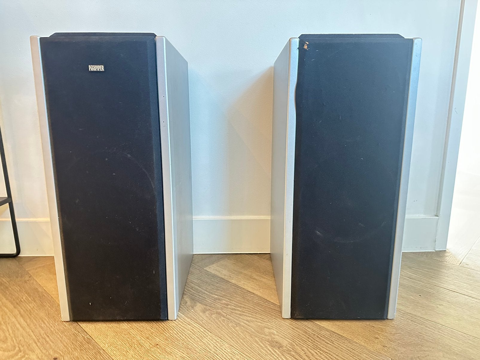 Pied Piper Speakers, Stereo speakers, Zo goed als nieuw, 60 tot 120 watt, Geschikt voor surround/home cinema