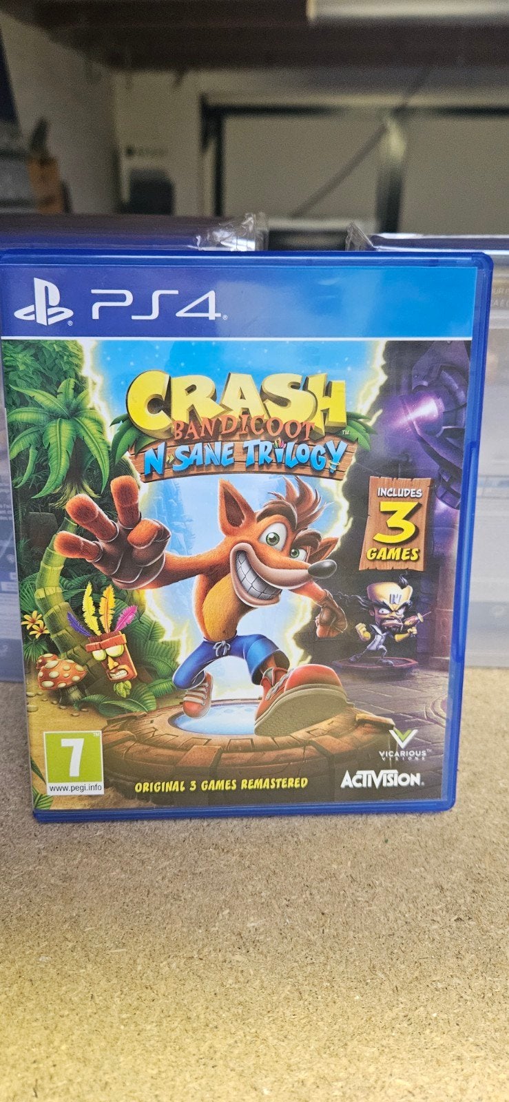Crash Bandicoot N. Sane Trilogy PS4 - Remastered Klassieker, Spelcomputers en Games, Avontuur en Actie, ., 1 speler, Ophalen of Verzenden