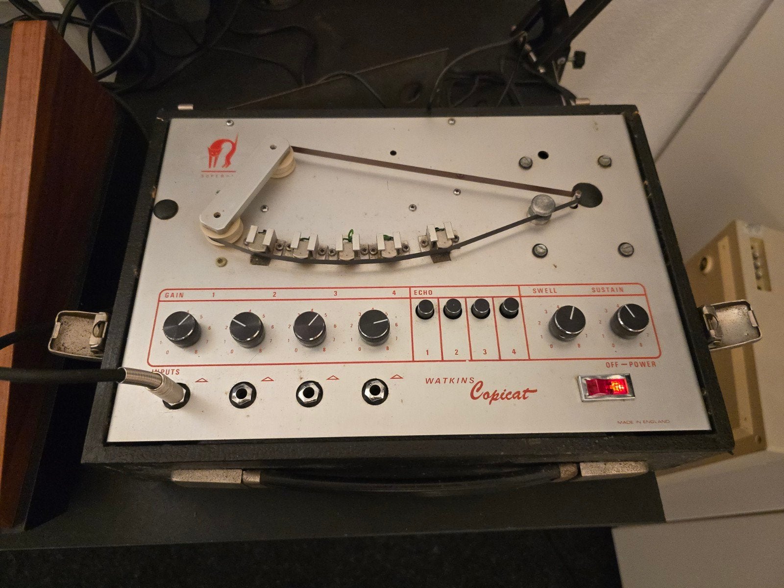 Watkins Copicat - Tape Echo, Muziek en Instrumenten, Versterkers | Bas en Gitaar, Ophalen, Minder dan 50 watt
