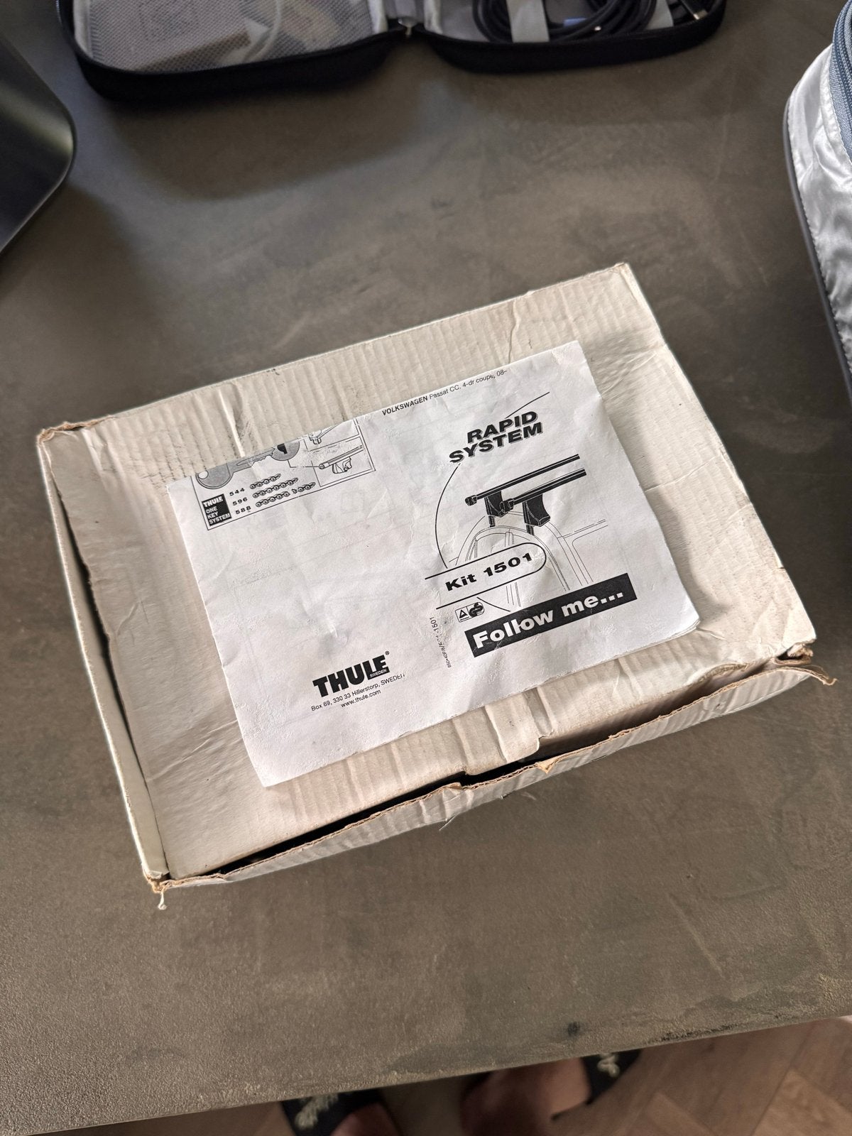Thule Rapid System Kit 1501 - Dakdrager Bevestiging, Verzenden, Gebruikt