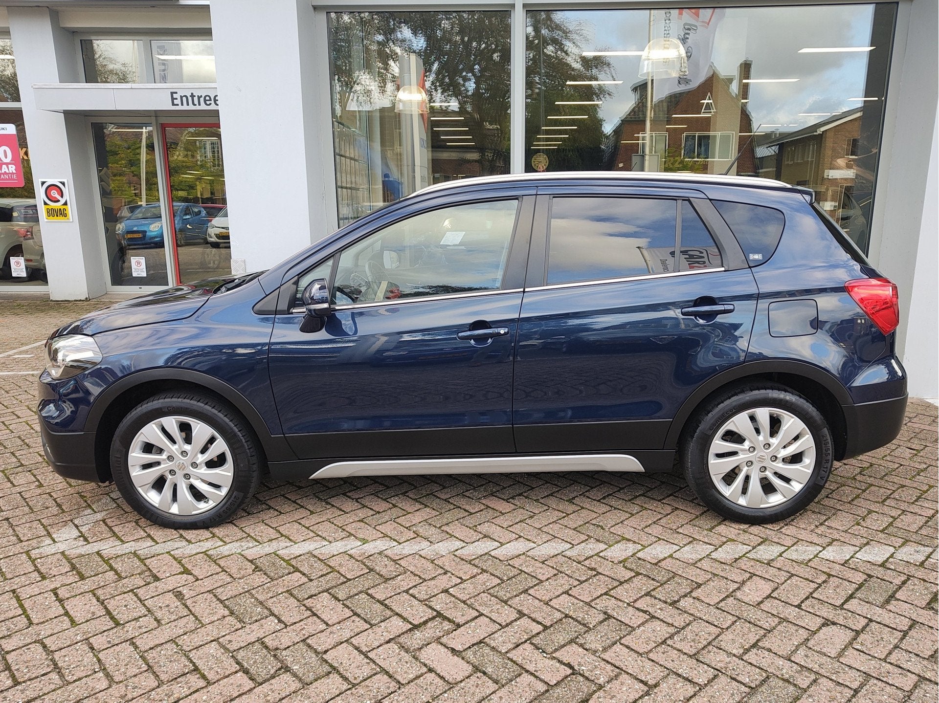 Suzuki S-Cross 1.4 BOOSTERJET ALLGRIP SELECT MILD HYBRID 4x4, Automaat, Stof, Gebruikt, Zwart