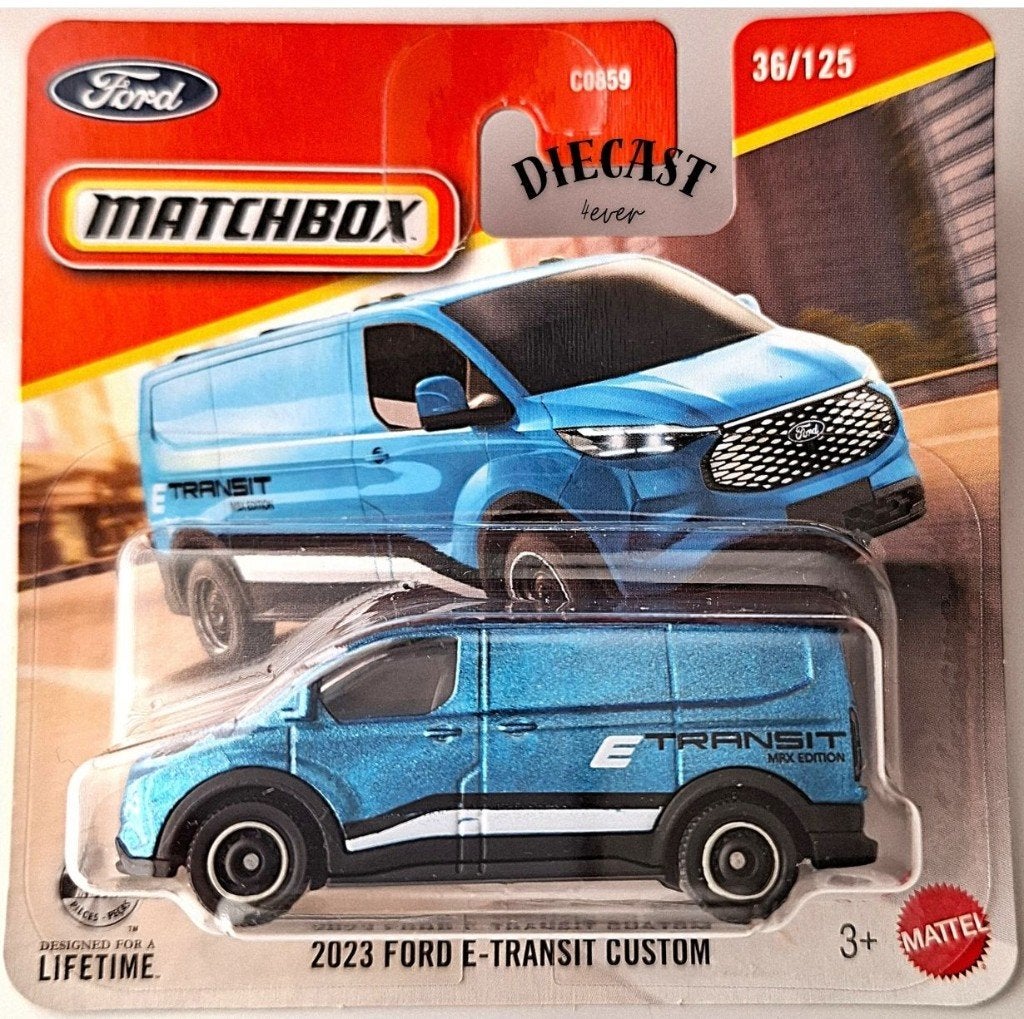 Matchbox 2023 Ford E-Transit Custom, Ophalen, Nieuw, Auto