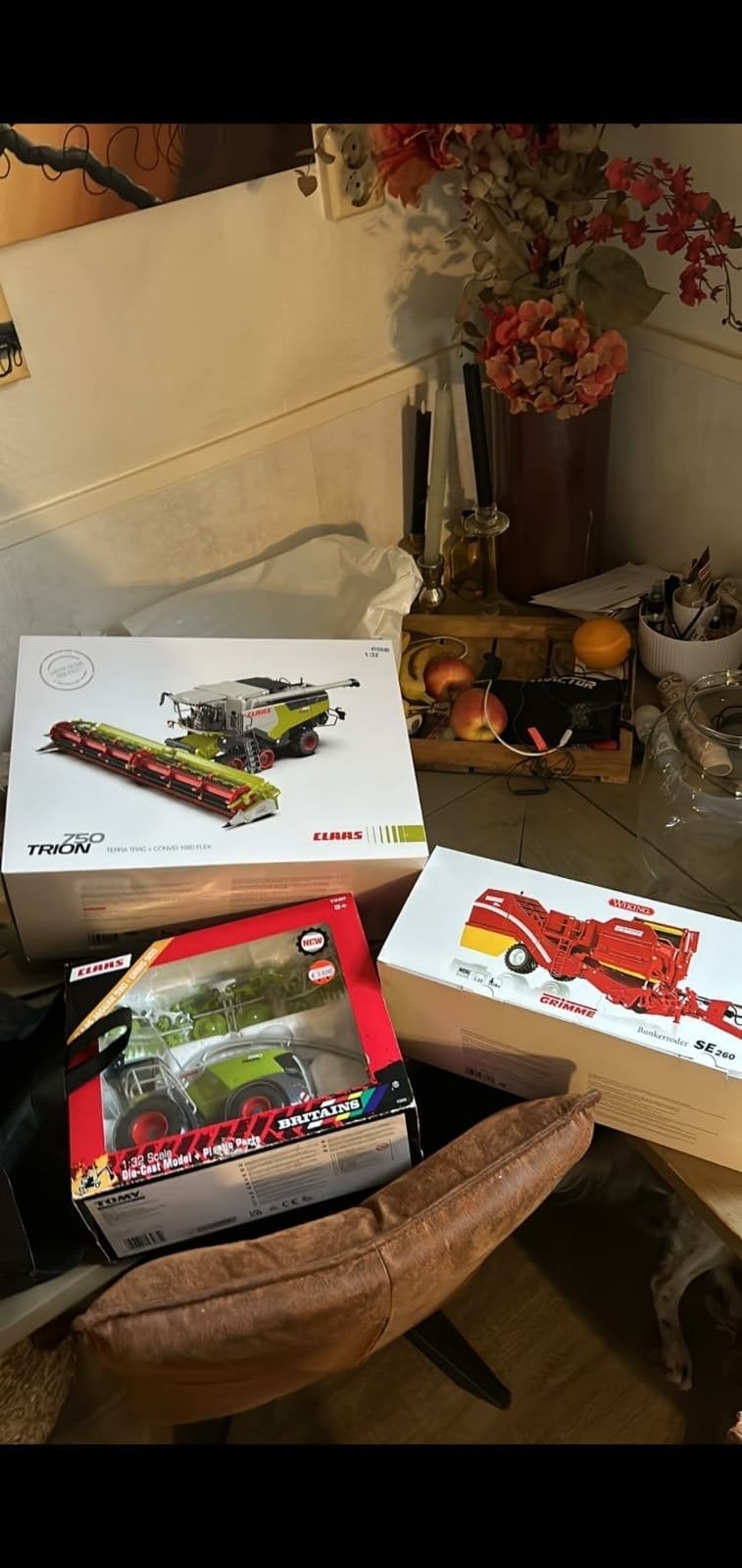 Claas Trion en Grimme Rootster SE 260 modelbouw, Overige merken, 1:32 tot 1:50, Overige typen, Nieuw