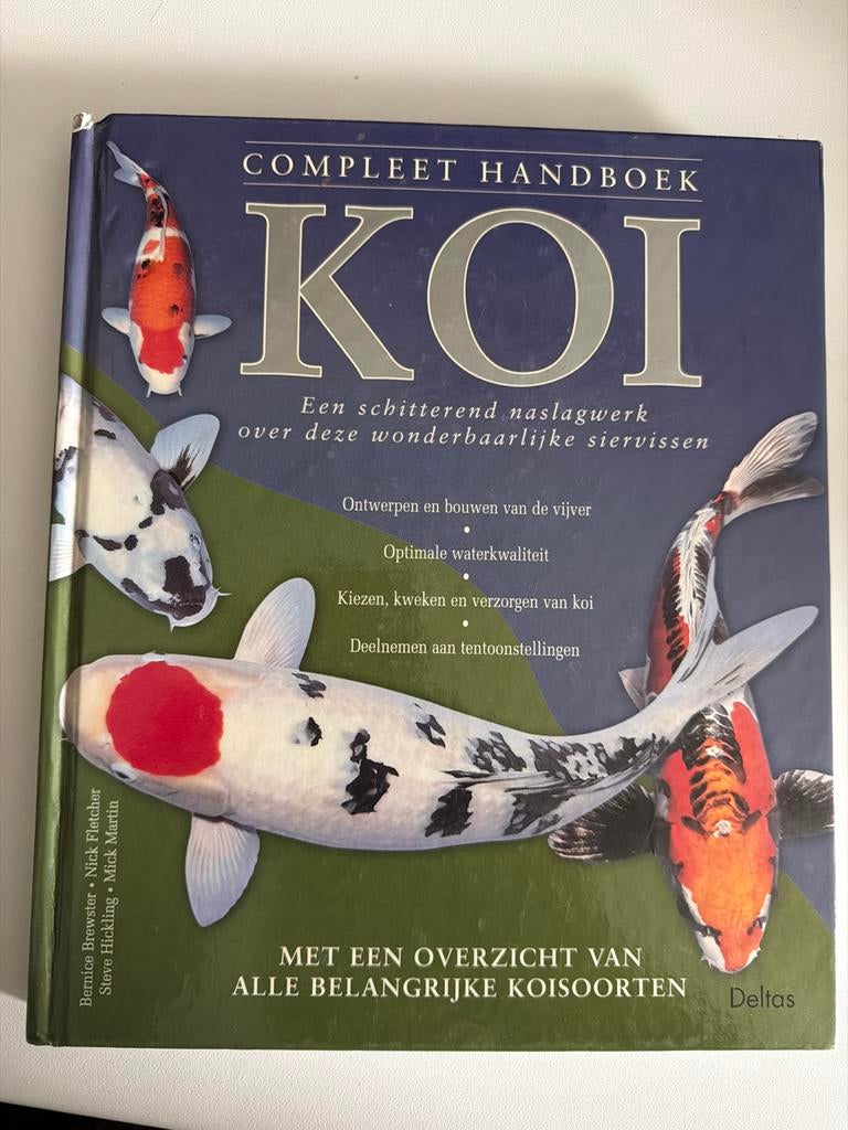 Compleet Handboek Koi, Ophalen of Verzenden, Gelezen