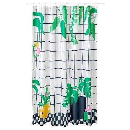 Douchegordijn - SNÖJONKVILL - Nieuw, Ophalen, Nieuw, Meerkleurig, IKEA