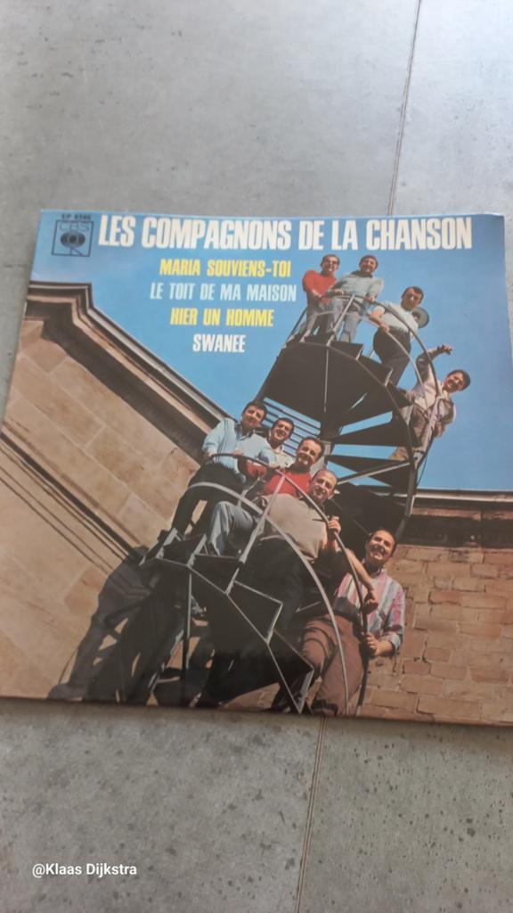 Les Compagnons de la Chanson - EP  Maria Souvien toi9, Ophalen of Verzenden, Gebruikt