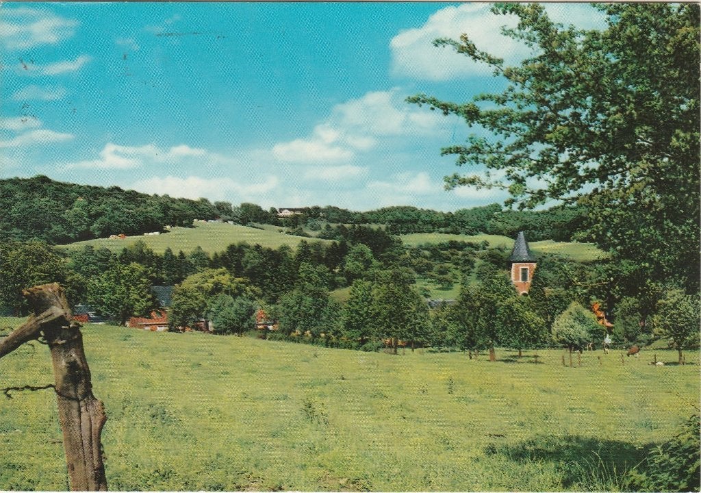 SLENAKEN Panorama Uitg. Hotel Ardennenzicht, Verzenden, 1960 tot 1980, Gelopen, Limburg