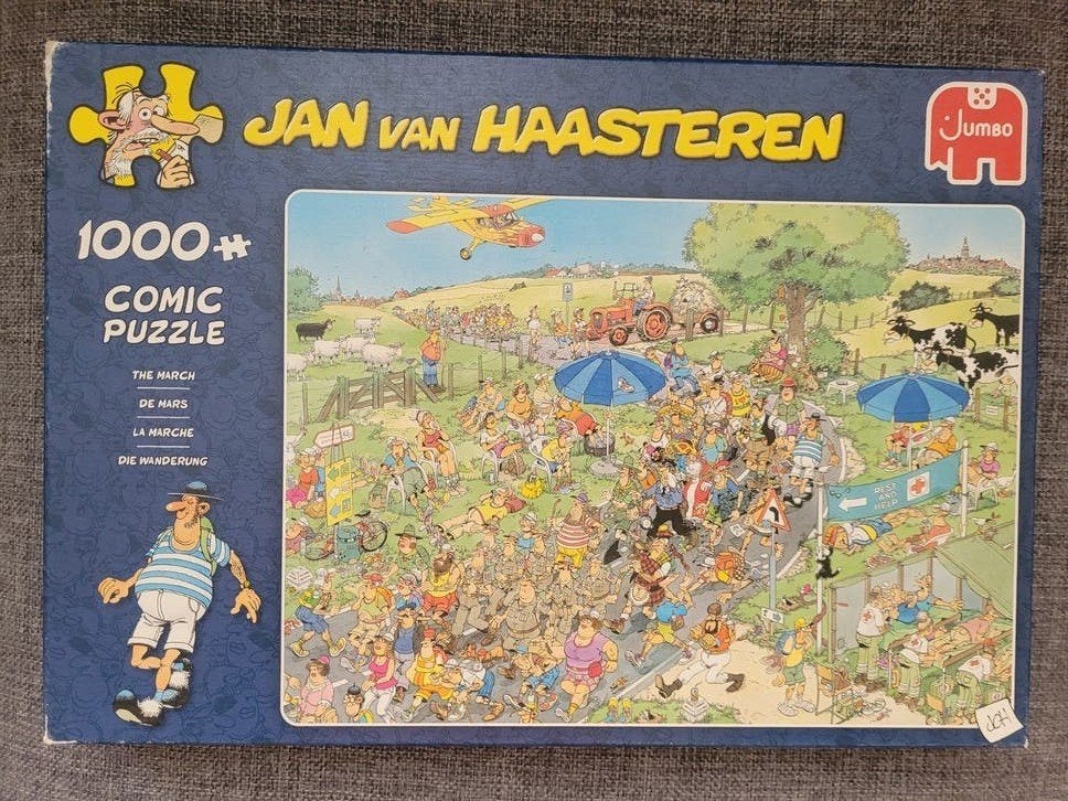 Jan van Haasteren De Mars, Ophalen of Verzenden, 500 t/m 1500 stukjes, Zo goed als nieuw, Legpuzzel