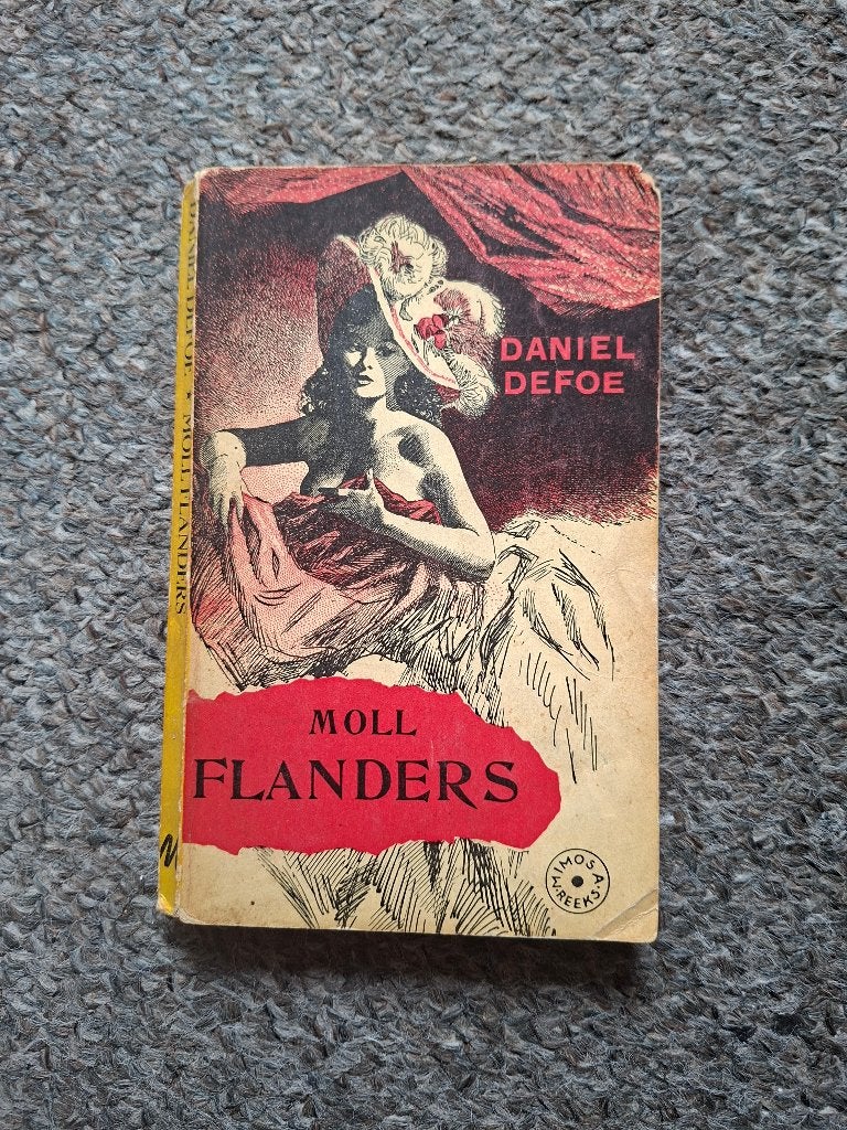 Moll Flanders/Daniel Defoe/vintage editie/ schelmenroman, Verzenden, Gelezen, Daniel Defoe