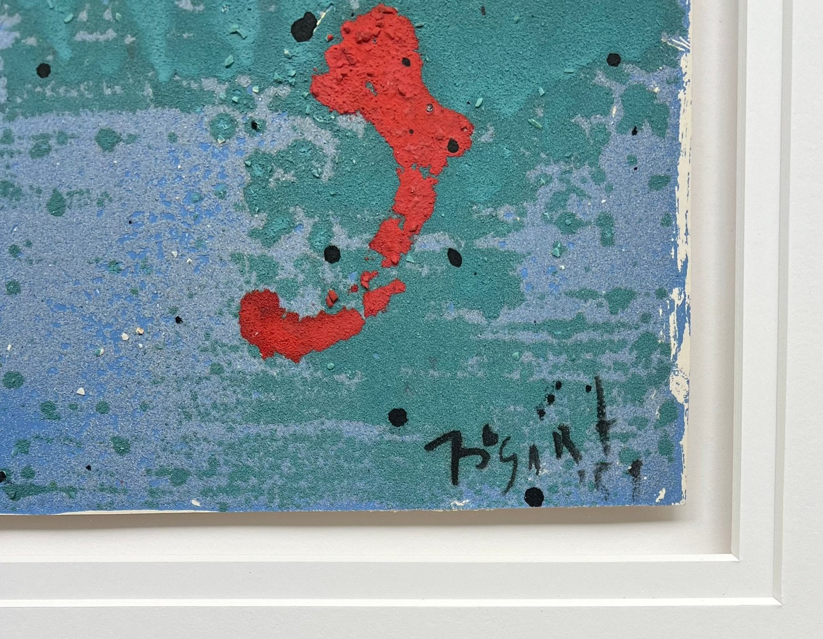 Bram Bogart, originele gouache uit 1959, Antiek en Kunst, Ophalen of Verzenden
