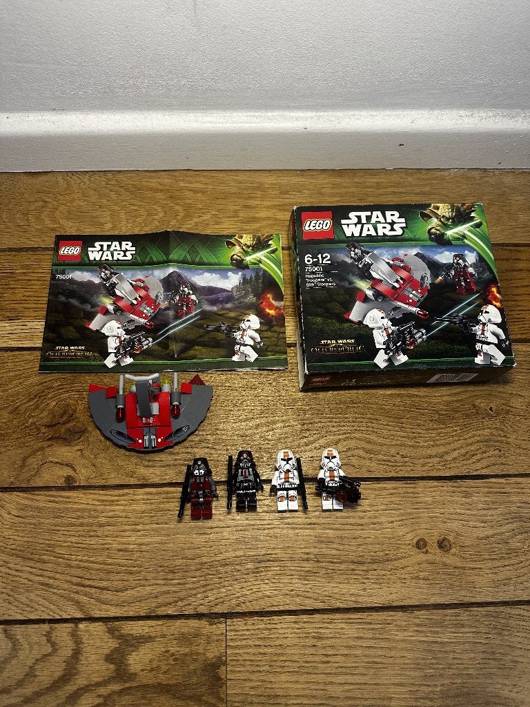 Lego Star Wars 75001 Old Republic, Kinderen en Baby's, Speelgoed | Duplo en Lego, Ophalen, Star Wars, Lego, Zo goed als nieuw
