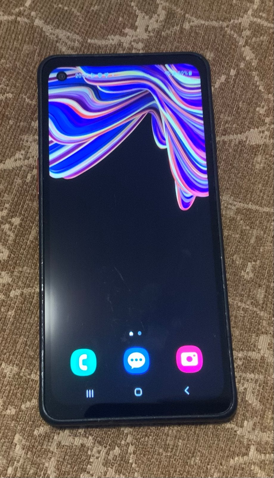 Samsung Galaxy XCover Pro 64GB Zwart - Zo goed als nieuw, Overige modellen, Zwart, Touchscreen, Ophalen of Verzenden
