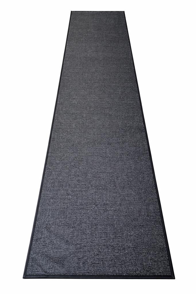 Ruggable loper 75x300 cm - antraciet - wasbaar, Huis en Inrichting, Ophalen of Verzenden, Nieuw, 50 tot 100 cm, 100 tot 150 cm