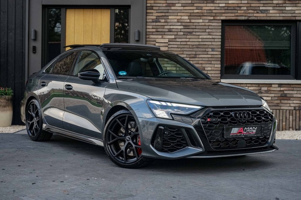 Audi RS3 2.5 TFSI Quattro Limousine MTM465/Pano/RS-Zetels/RS, Auto's, Audi, Automaat, Dealer onderhouden, Gebruikt, Euro 6