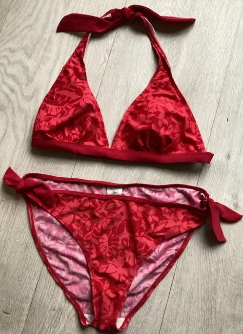 Rode Bikini maat 44, Zeeman, Ophalen of Verzenden, Bikini, Gedragen