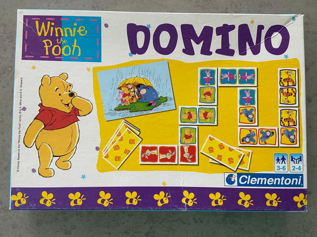 Winnie de pooh domino, Ophalen of Verzenden, Gebruikt