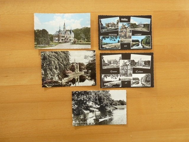 5 ansichten Lochem, 1960 / 1964, Ophalen of Verzenden, 1960 tot 1980, Gelopen, Gelderland