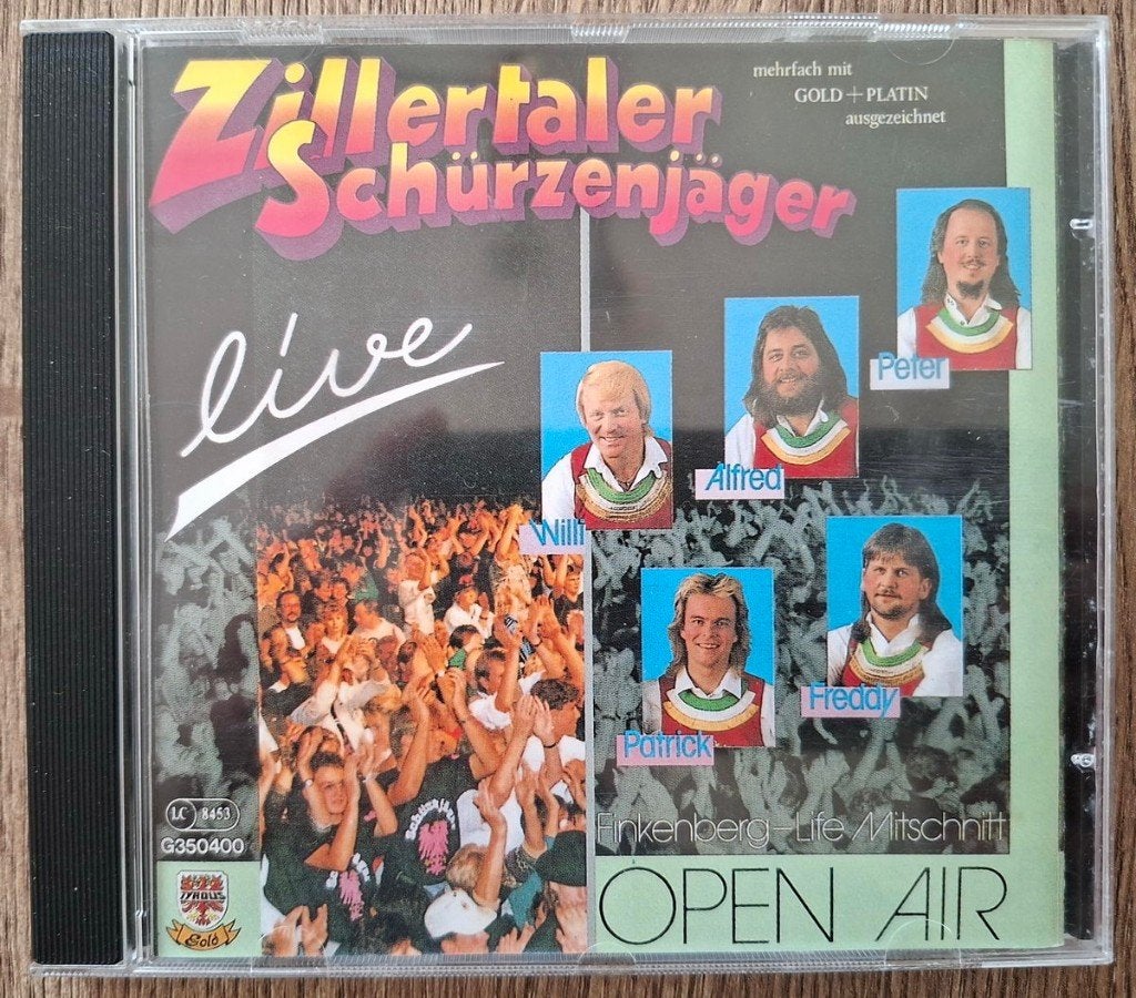 CD Zillertaler Schurzenjager open air Finkenberg deel 1, Cd's en Dvd's, Ophalen, Gebruikt
