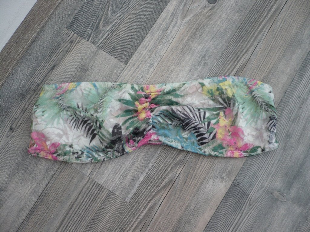 Top / Balconette bloem Coolcat maat S ZGAN, Meerkleurig, Ophalen of Verzenden, Zo goed als nieuw, Maat 36 (S)