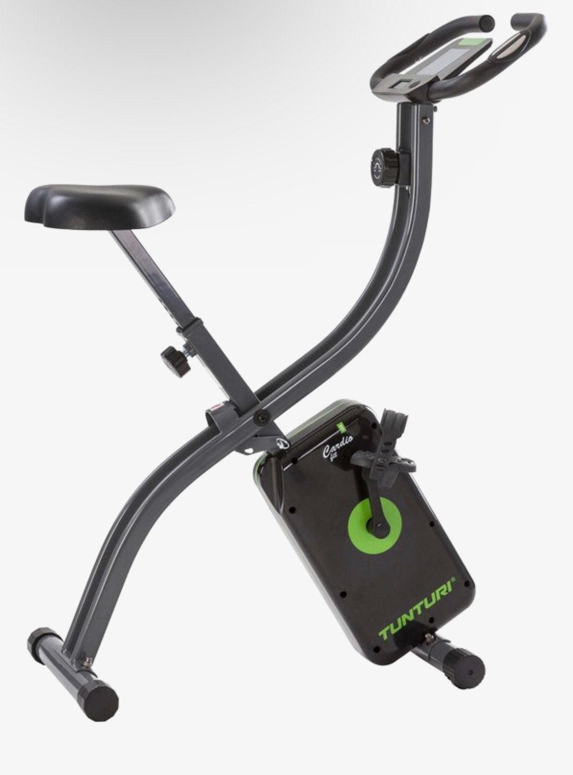 Tunturi Cardio Fit B20 Hometrainer - Opvouwbaar, Ophalen, Zo goed als nieuw, Metaal, Benen