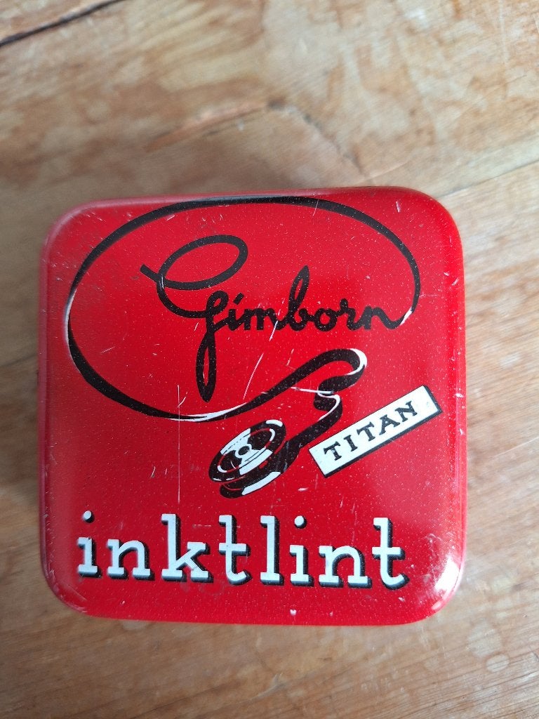 Blikje Gimborn, Verzamelen, Blikken, Ophalen of Verzenden, Gebruikt, Overige, Overige merken