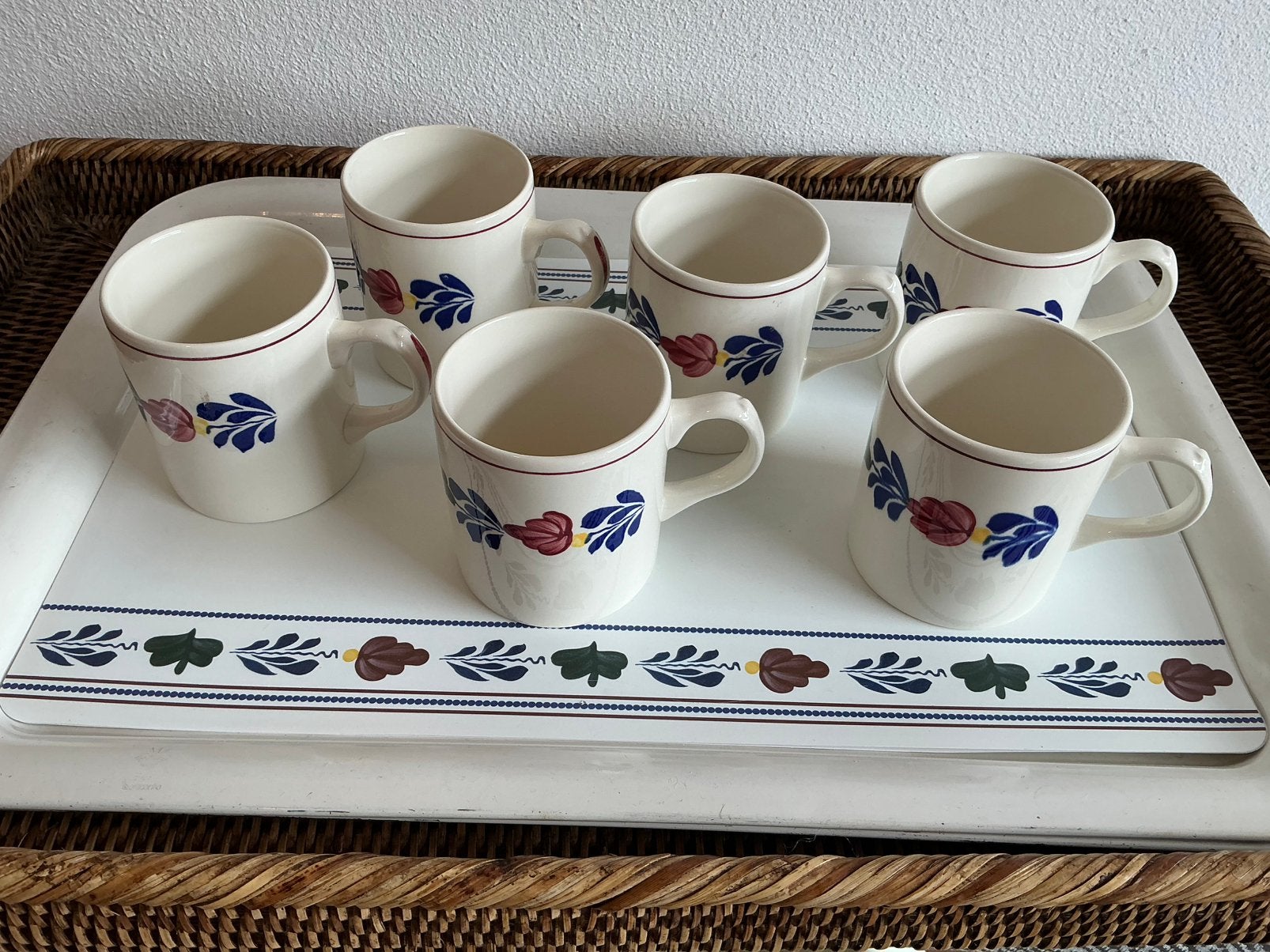 Boerenbont boch België ( Jumbo Bekers ), Ophalen of Verzenden, Zo goed als nieuw, Aardewerk, Kop(pen) en/of Schotel(s)