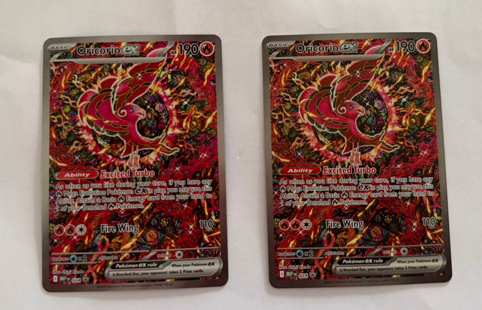 Oricorio ex, Ophalen of Verzenden, Zo goed als nieuw, Zilver, Overige materialen