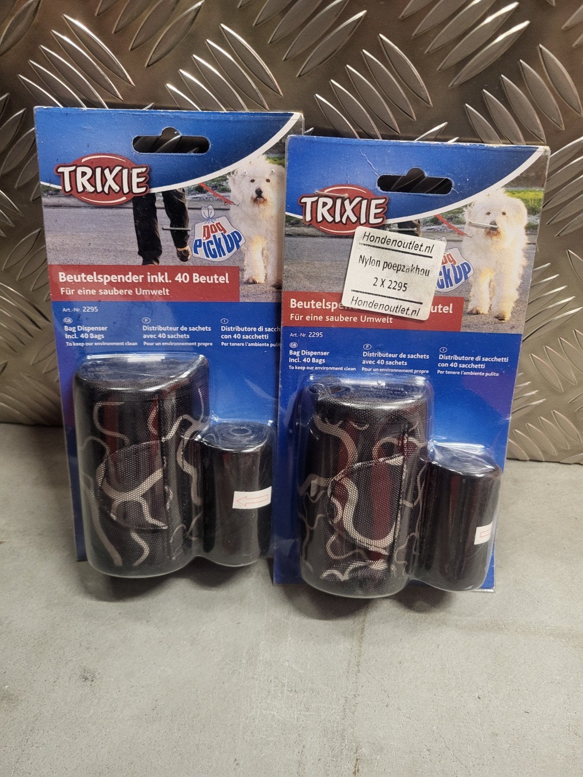 2x Trixie poepzakhouder, Ophalen of Verzenden, Nieuw