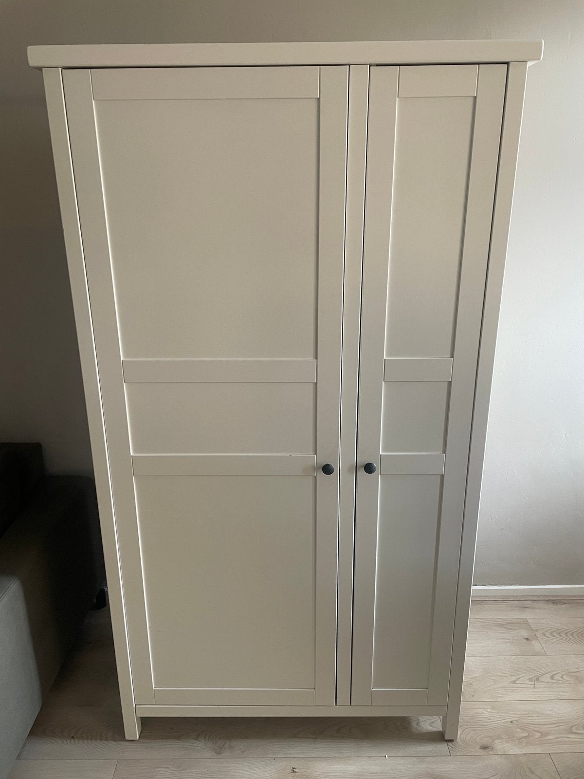 IKEA Hemnes kledingkast (wit), Ophalen, 100 tot 150 cm, Zo goed als nieuw, 150 tot 200 cm