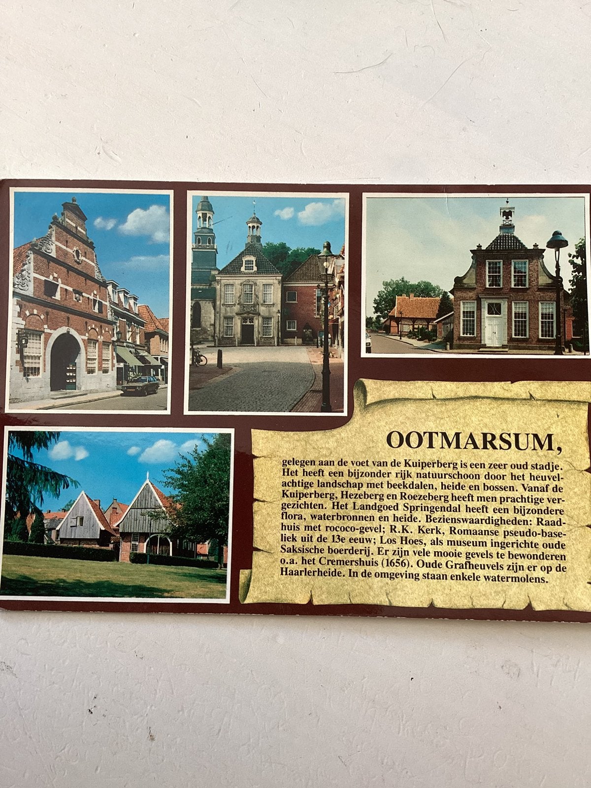 Ansichtkaart Ootmarsum, Verzenden, 1980 tot heden, Gelopen, Overijssel
