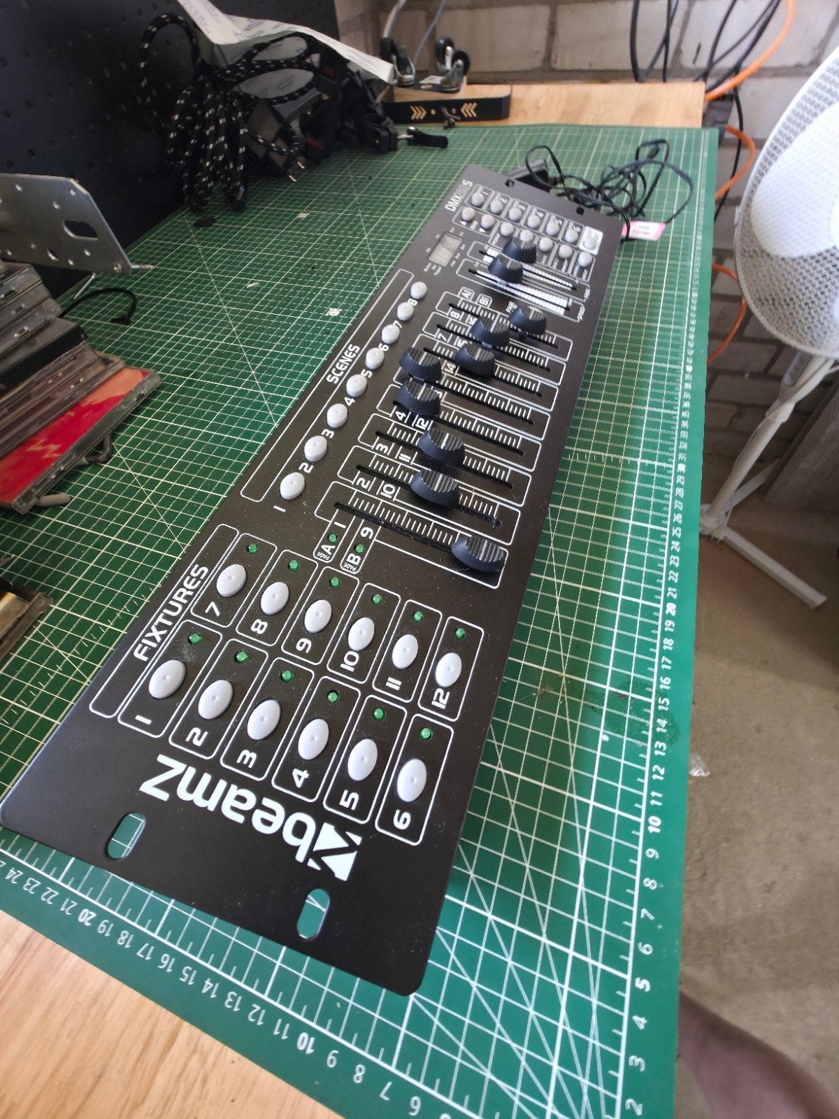 Beamz DMX192S Licht Mengpaneel - Zo goed als nieuw, Ophalen of Verzenden, Zo goed als nieuw