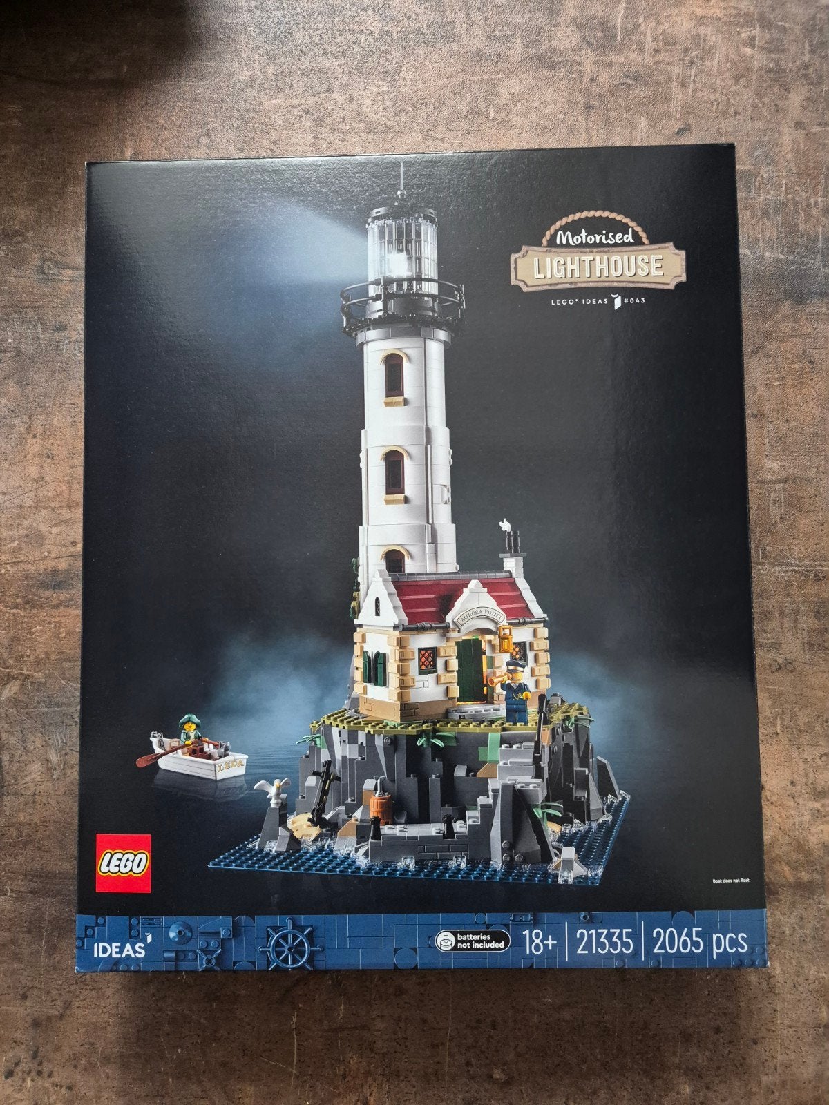 LEGO Gemotoriseerde Vuurtoren (21335) - Nieuw/Ongeopend, Lego, Nieuw, Ophalen of Verzenden, Ideas