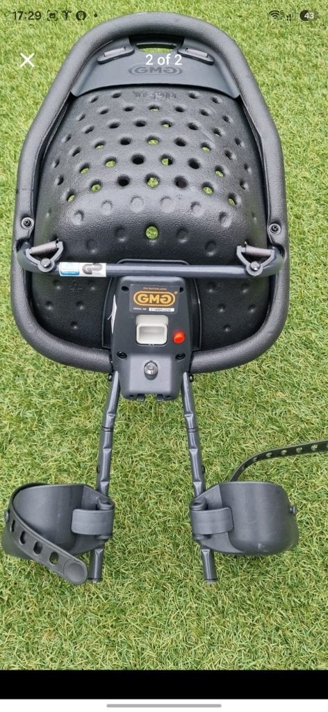 Gmg Yepp Mini Black, 15 t/m 25 kg, Achterzitje, Yepp, Ophalen of Verzenden