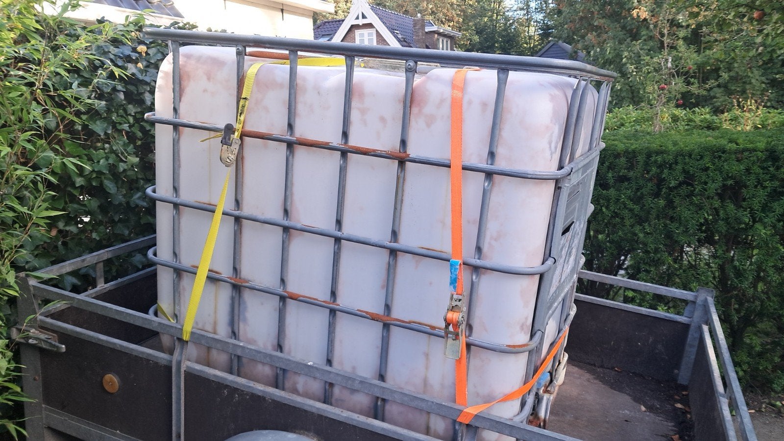 IBC container 1000 liter, Tuin en Terras, Ophalen of Verzenden