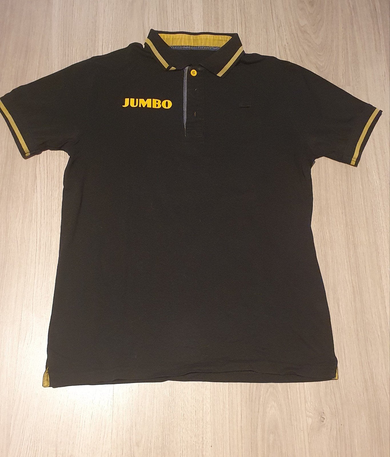 Jumbo werkshirts: 2 shirts (S) en 1 werkschort, Jumbo, Zwart, Ophalen of Verzenden, Gedragen
