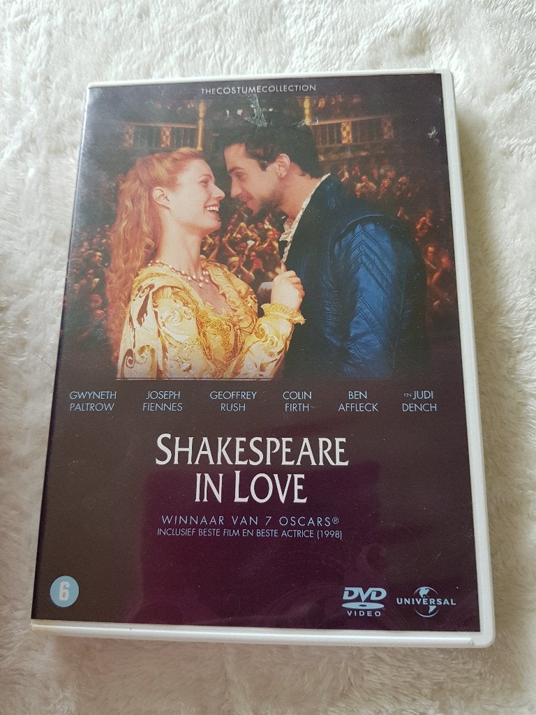 shakespeare in love, Alle leeftijden, Ophalen of Verzenden, Zo goed als nieuw