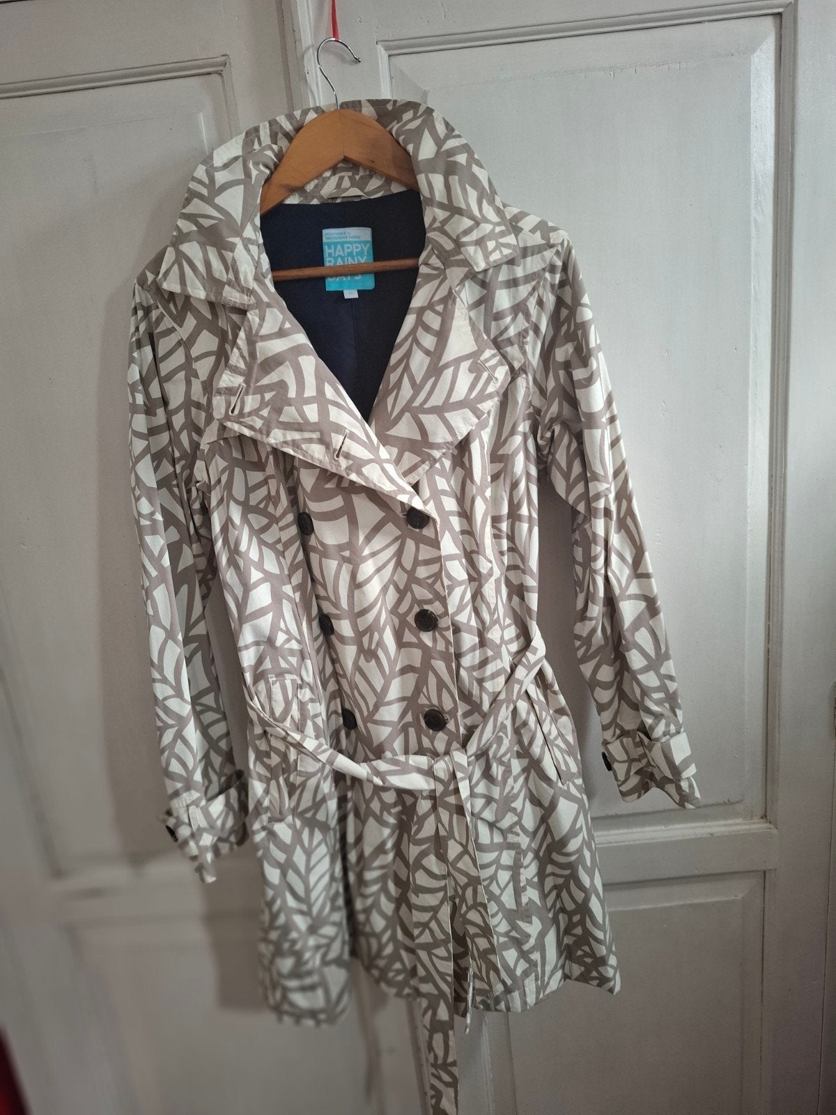 Happy Rainy Days Regenjas - Maat M, Maat 38/40 (M), Beige, Happy Rainy Days, Ophalen of Verzenden
