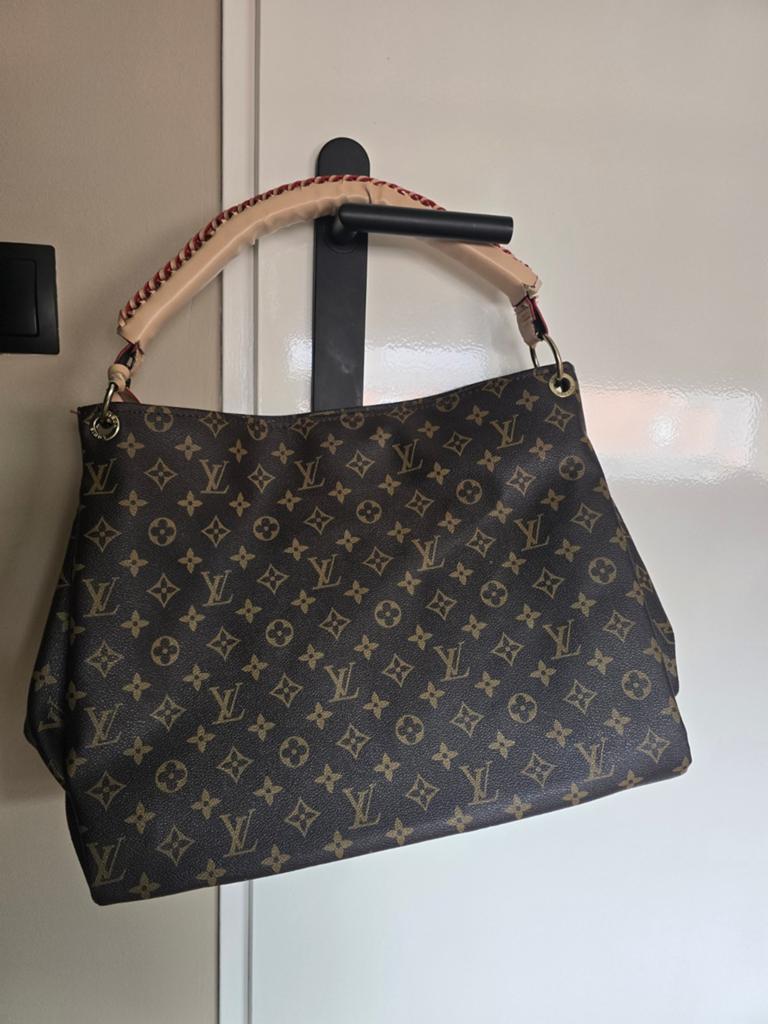 Louis vutton tas, Sieraden, Tassen en Uiterlijk, Ophalen of Verzenden, Gebruikt, Bruin, Handtas