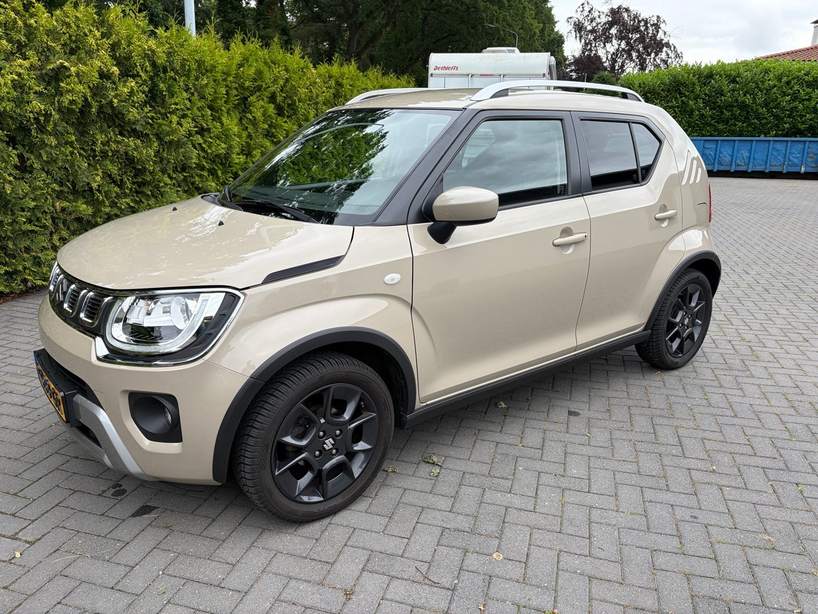 Suzuki Ignis 1.2 Smart Hybrid 83pk 2021 Sand beige camera, Auto's, Voorwielaandrijving, 83 pk, Stoelverwarming, 4 cilinders