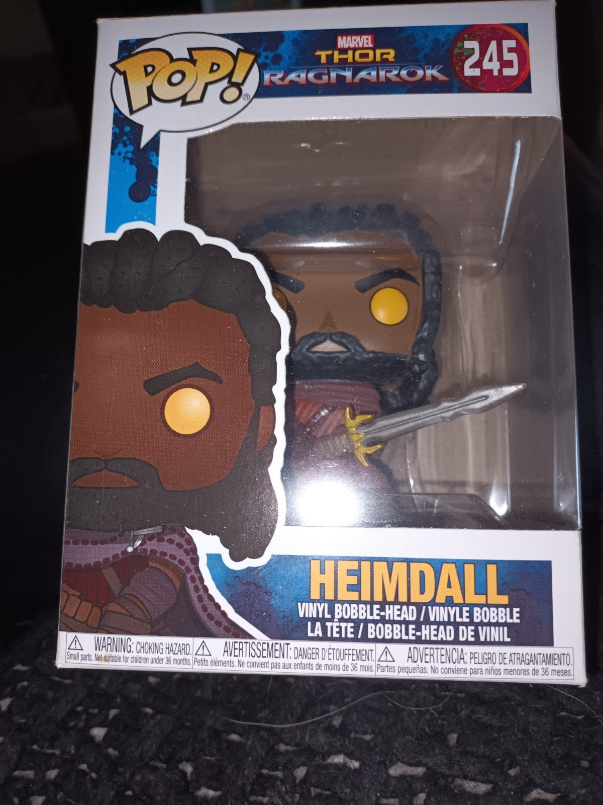 Funko Pop! Marvel Thor Ragnarok - Heimdall #245, Ophalen of Verzenden, Zo goed als nieuw