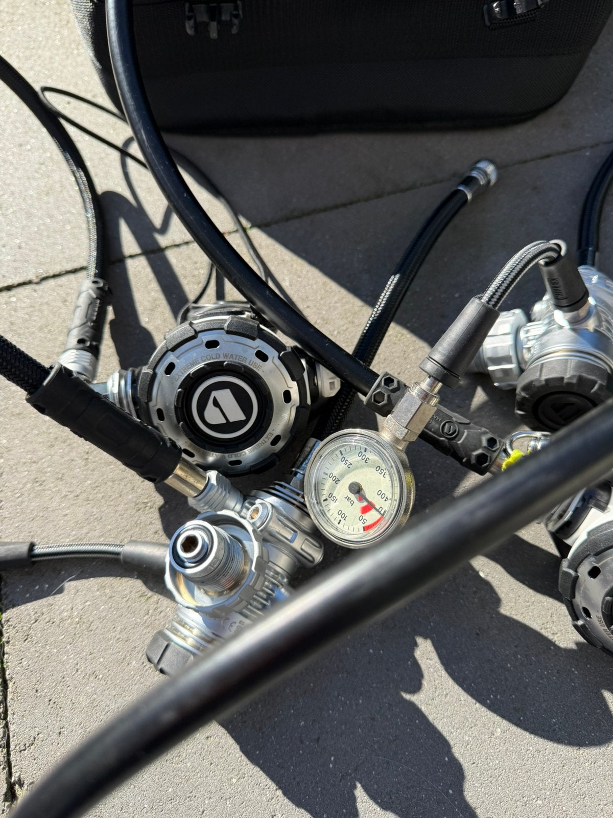 Apeks MTX-R Sidemount Regulator kit, Watersport en Boten, Ophalen of Verzenden, Zo goed als nieuw