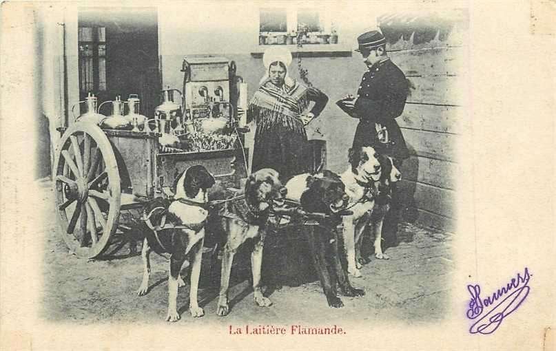 380-692-011 La Laitiere Flamande, Verzenden, Voor 1920, Overig Europa