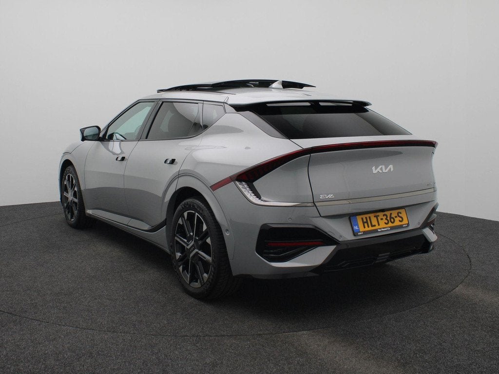 Kia EV6 GT-Line AWD 84 kWh | Pano | Elek. Stoelen met Geheug, Auto's, Kia, 12 maanden, 522 km, Origineel Nederlands, Vierwielaandrijving