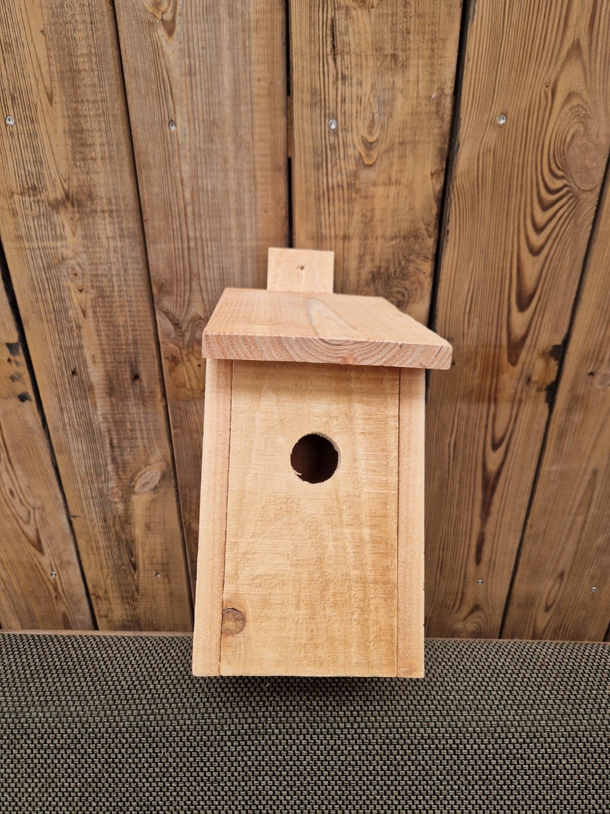Houten vogelhuisje - Handgemaakt nestkastje, Ophalen, Nieuw